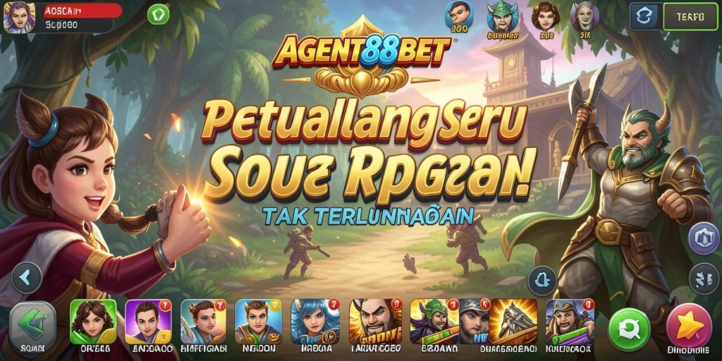 Gameplay seru AGENT88BET yang penuh petualangan.