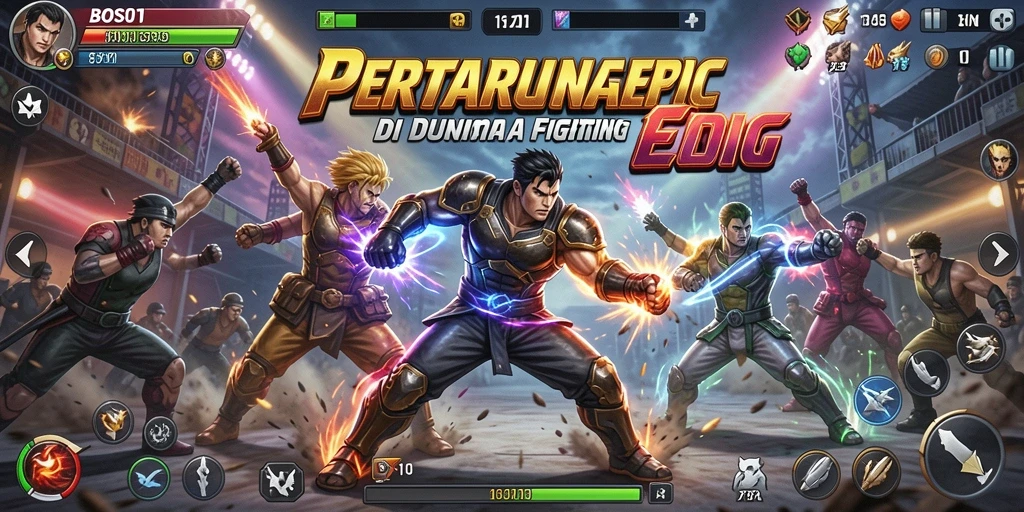 Tampilkan aksi seru dari pertarungan epik di BOS01.