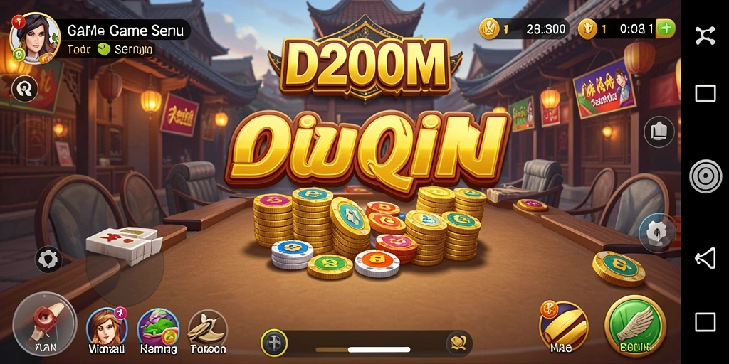 Screenshot gameplay QiuQiu D200M yang menarik dan seru.
