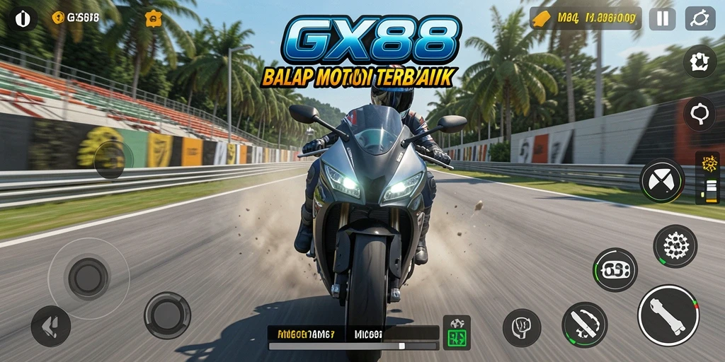 Tampilan gameplay GX88 yang seru dan mendebarkan.