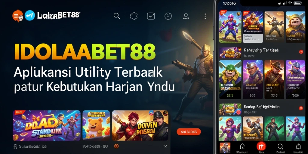 Screenshot utama dari gameplay Utility IDOLABET88 dengan antarmuka yang sederhana.
