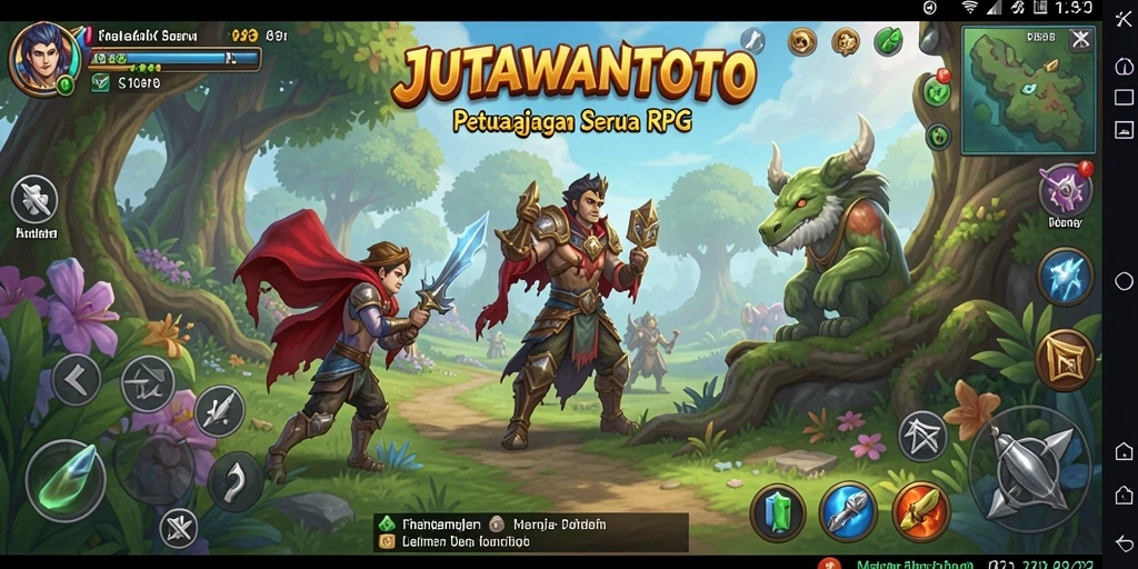 Gameplay JUTAWANTOTO yang menarik dan penuh aksi di dunia RPG.