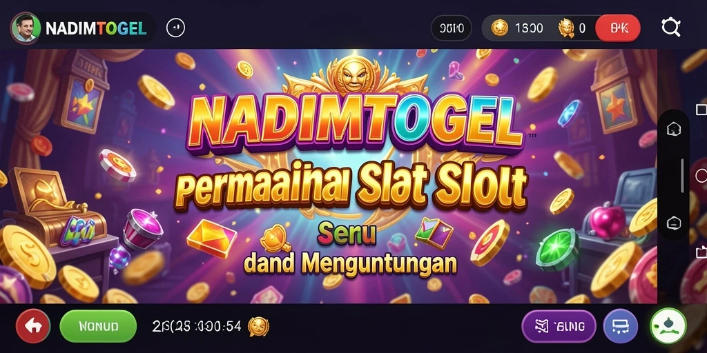 Gameplay seru dan menarik dari NADIMTOGEL Slot.