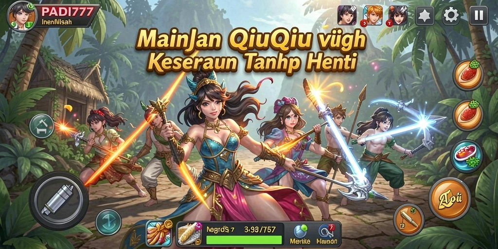 Tampilan gameplay PADI777 dengan kartu yang menarik.
