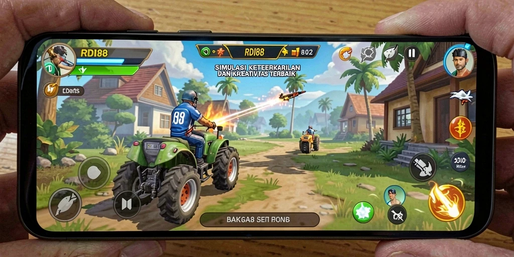 Tampilan gameplay RDI88 yang menarik dan realistis.