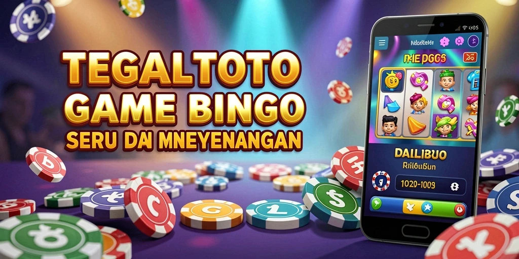 Gameplay utama TEGALTOTO menampilkan keseruan Bingo.