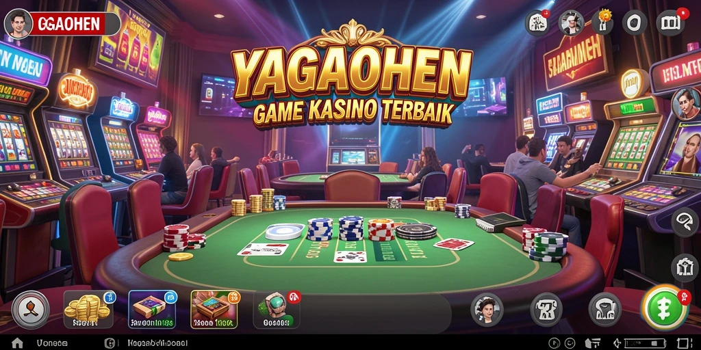 Tampilan menarik dari gameplay YAGAOHEN yang mendebarkan.